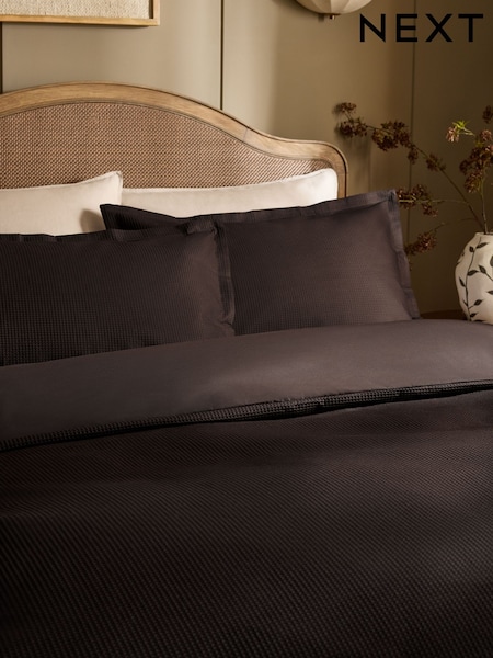 Waffle Texture Bedding Bed Set
