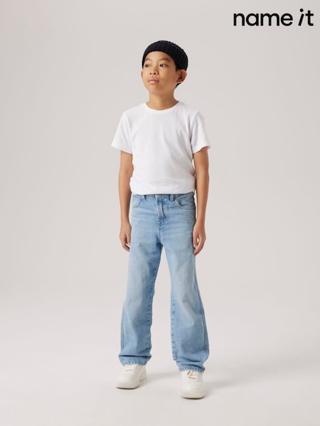 Name It Blue Loose Fit Jeans (V40993) | £24