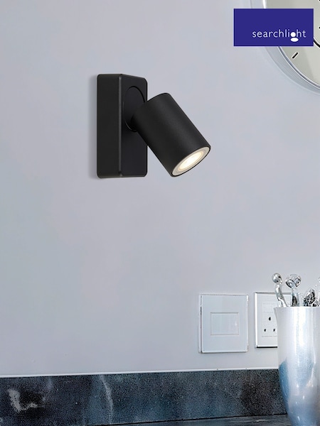 Searchlight Sand Black Moon 1 Spotlight GU10 (V41131) | £29