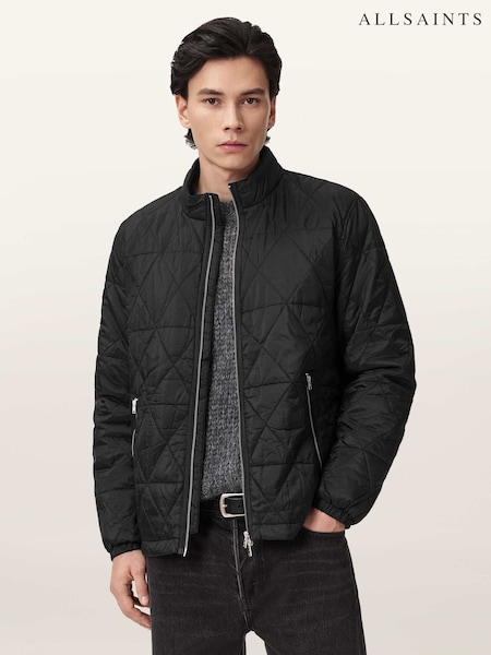 AllSaints Black Tribex Matte Jacket (V41438) | £199