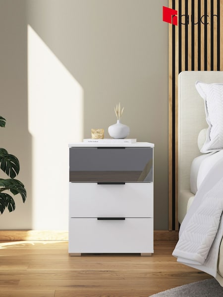 Rauch alpinewhite Bayla Bedside Table (V42804) | £270