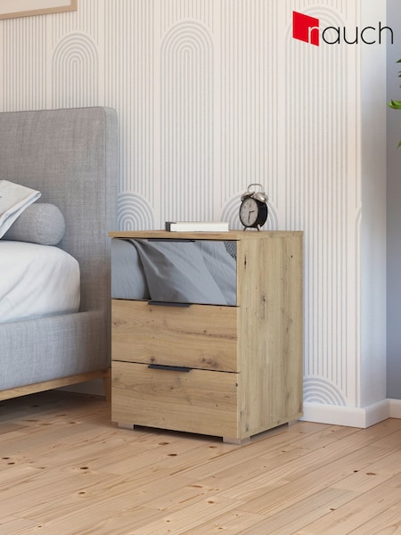 Rauch Artisan Oak colour Bayla Bedside Table (V42806) | £270