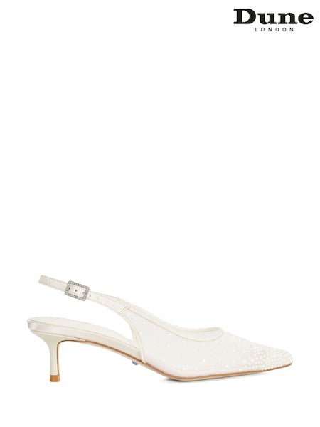 Dune London Natural Companionship Slingbacks Shoes (V43080) | £159