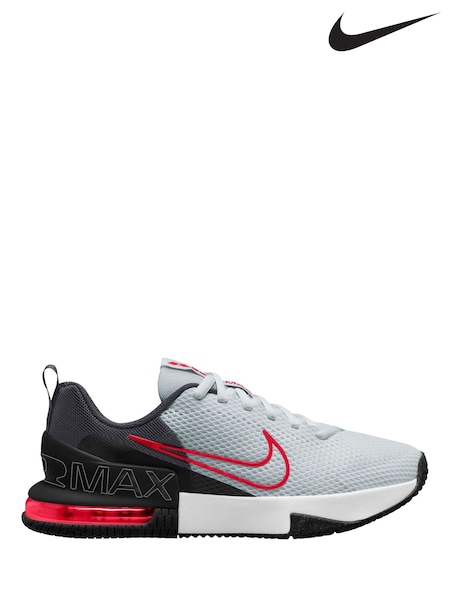 Grey/Red - Regular Nike Air Max Alpha 6 Trainers