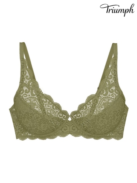 Triumph Green Wired Amourette Non-Wired Bra (V44457) | £42