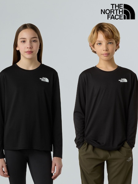 Black - The North Face 24/7 Long Sleeve Tech T-shirt