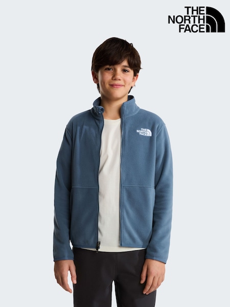 Blue - The North Face Glacier Full Zip Fleece