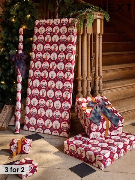 Extra Wide 10m Christmas Wrapping Paper