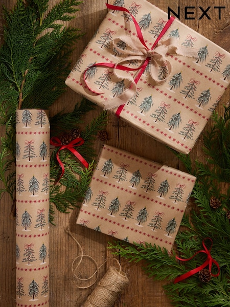 Standard Width 15m Christmas Wrapping Paper