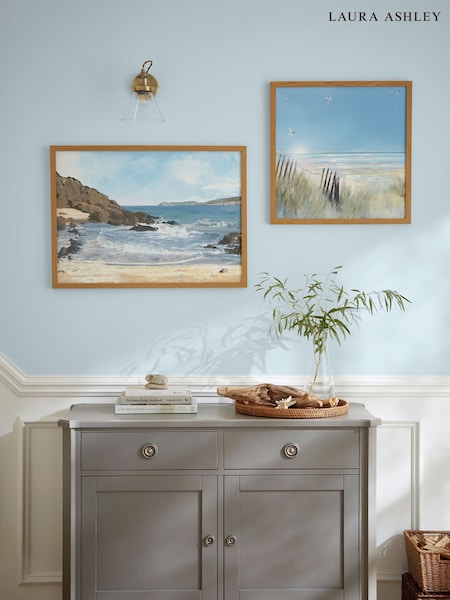 Blue Rocky Cove Wood Large Frame (V48005) | £120