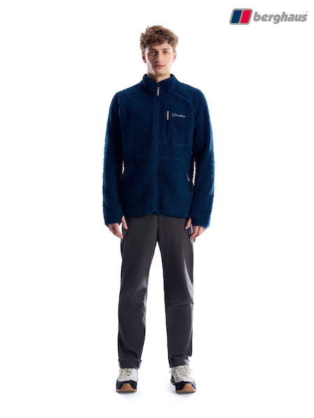 Blue - Regular Berghaus Bamburgh Full Zip Fleece