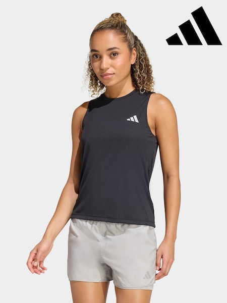 Black - Adidas Run Essentials Vest