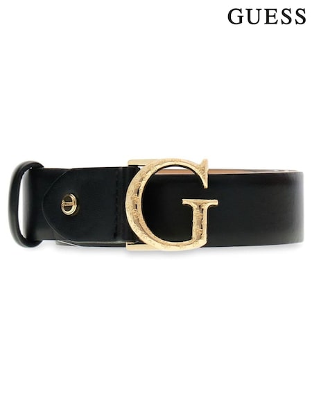 Guess Logo Script Black Belt (V49451) | £40