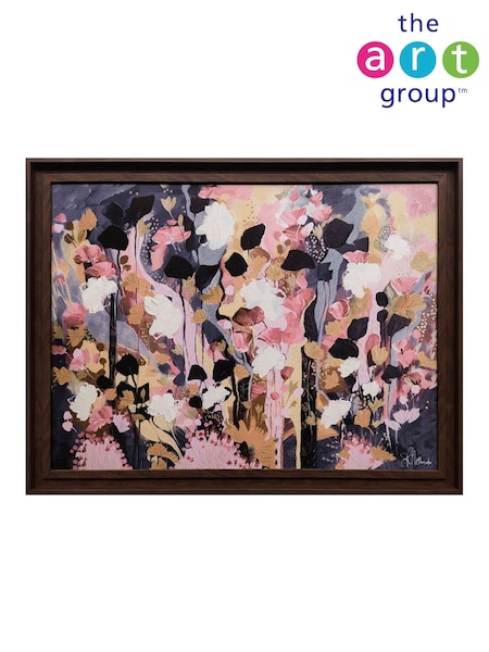 The Art Group Pink The Journey Deepens 5 Framed Canvas (V49690) | £90