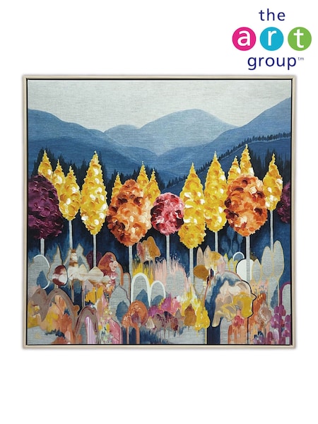 The Art Group Orange Autumn In Bright Framed Canvas (V49706) | £60