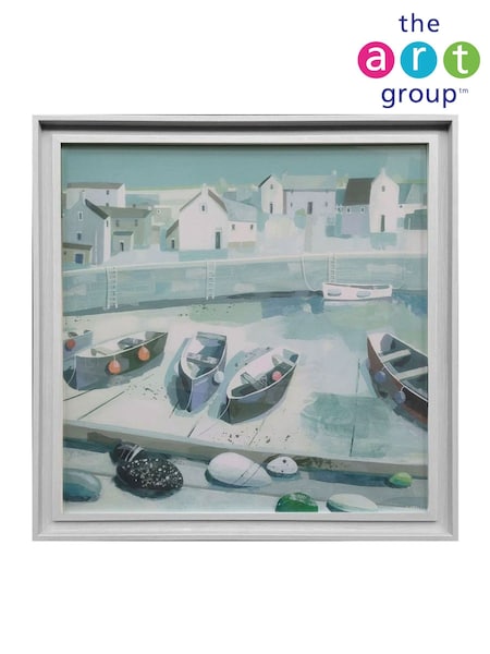 The Art Group Grey Pebble Collection Framed Canvas (V49707) | £65