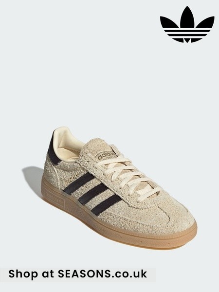 Cream/Black - Adidas Originals Handball Spezial Trainers