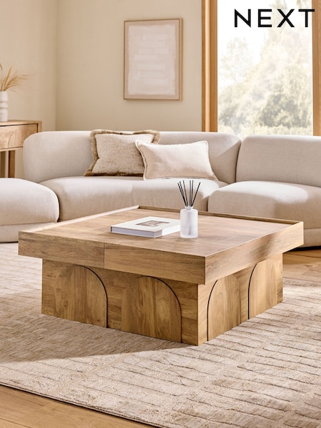 Arches Mango Wood Effect Coffee Table