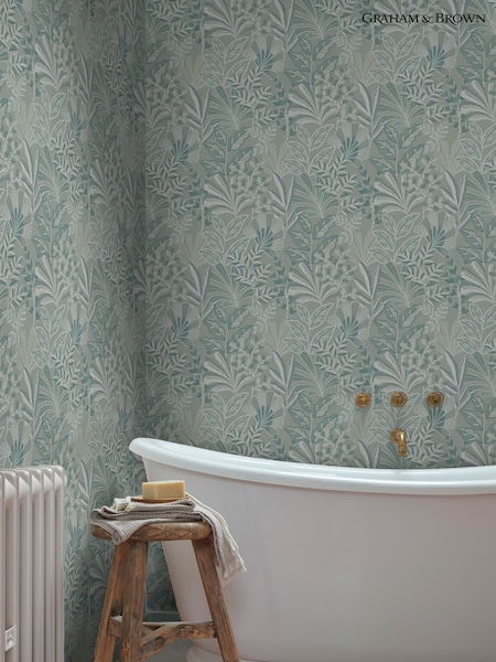 Graham & Brown Sky Vendura Weave 10M Wallpaper (V51661) | £85