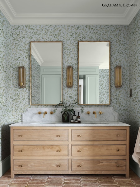 Graham & Brown Sky Archivists Leaf 10M Wallpaper (V51674) | £85