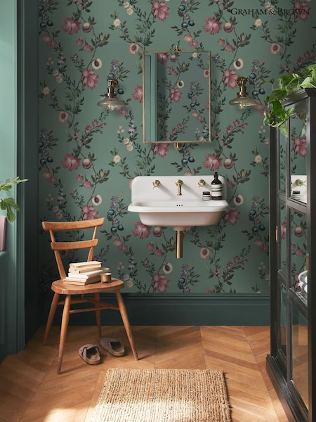 Graham & Brown Vintage Allurium 10M Wallpaper (V51694) | £85