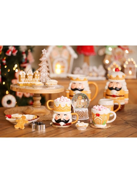 Widdop Christmas Gingerbread Nutcracker Stacking Mug (V51704) | £18