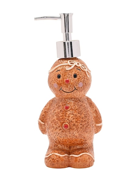 Widdop Christmas Gingerbread Hand Soap Dispenser (V51705) | £13