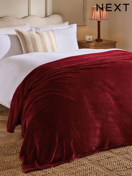 Plush Fleece Throw