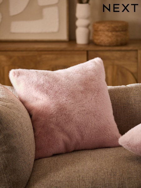 Luxe Plush Faux Fur Cushion