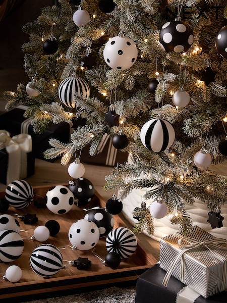 50 Pack Shatterproof Christmas Baubles