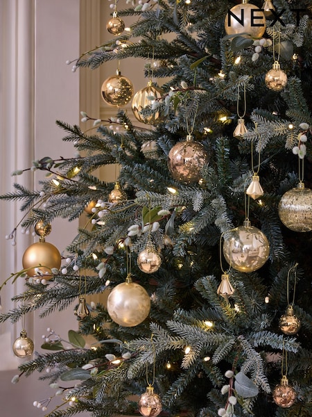 50 Pack Shatterproof Christmas Baubles
