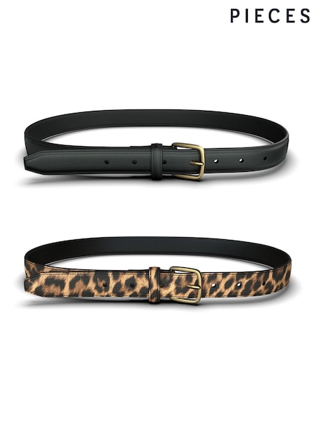 PIECES Belts 2 Pack (V52765) | £18