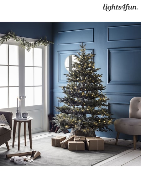 Lights4fun Warm White 300 LED Micro Christmas Tree Lights (V53046) | £40