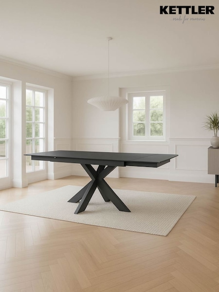 Kettler Grey Vermont 6 Seater Extending Dining Table (V53048) | £1,000