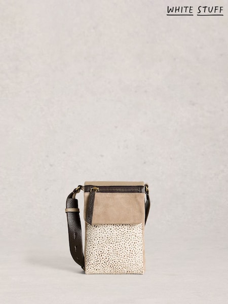 White Stuff Natural Tiggy Phone Bag (V53772) | £49