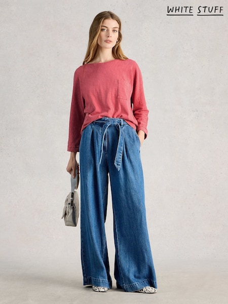 White Stuff Pink Demi Dolman Top (V53856) | £35