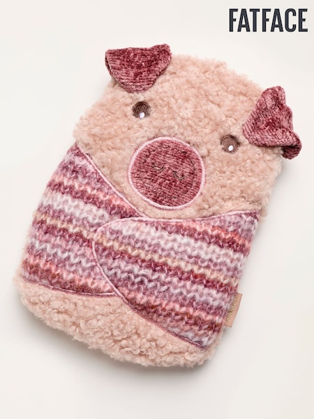 Fatface Pig In Blanket Microwaveable Christmas Hottie