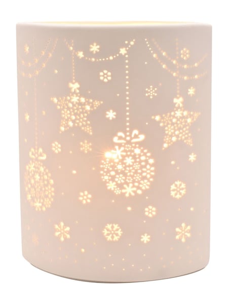 Widdop Porcelain Christmas Lamp (V55102) | £36