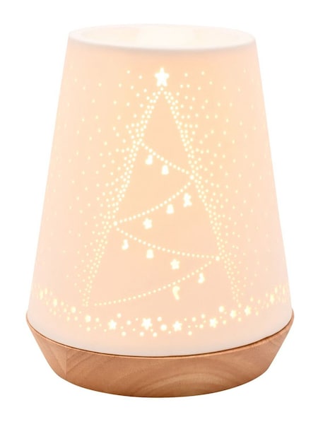 Widdop Porcelain Christmas Aroma Lamp (V55104) | £30