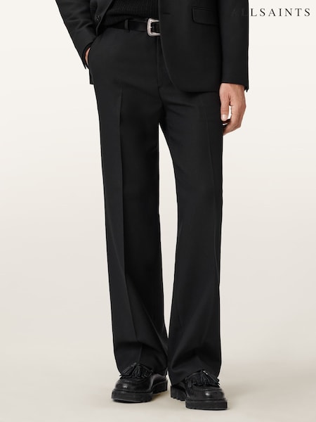 AllSaints Black Kido Trousers (V55643) | £169