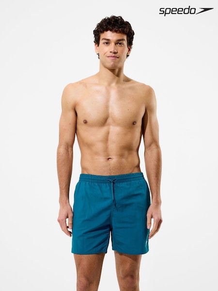Blue - Regular Speedo Essentials Swim Shorts 16 Inch