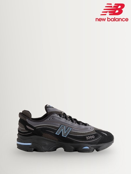 Black/Navy - Regular New Balance 1000 Trainers