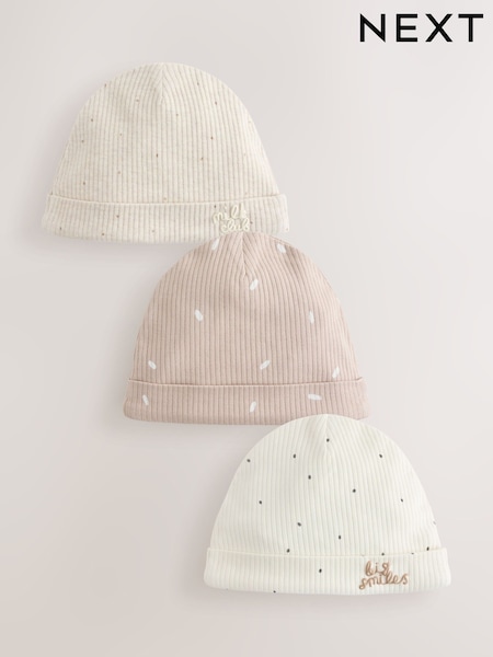 Neutral Milk Club - Baby Beanies 3 Pack (0-12mths)