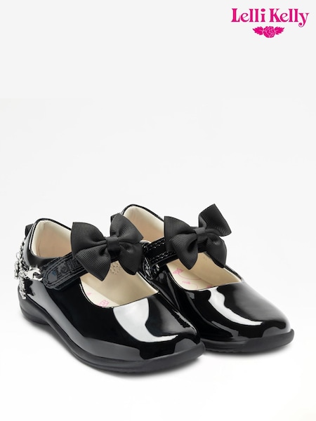 Black - Lelli Kelly Teddybear Shoes