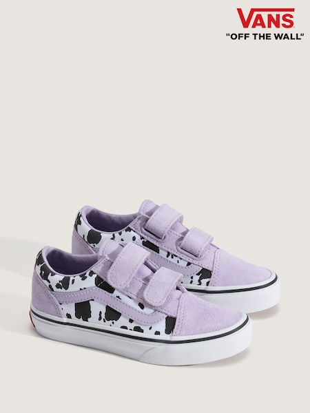 Black/White - Vans Old Skool Touch Fastening Trainers