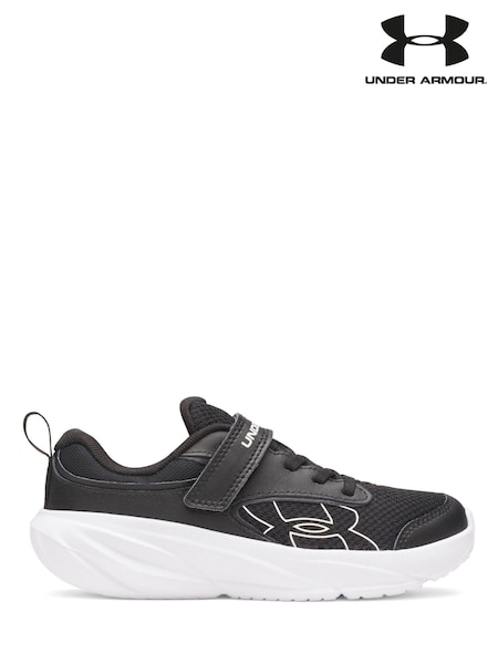 Black - Under Armour Surge 5 Alternate Closure Younger Shoes