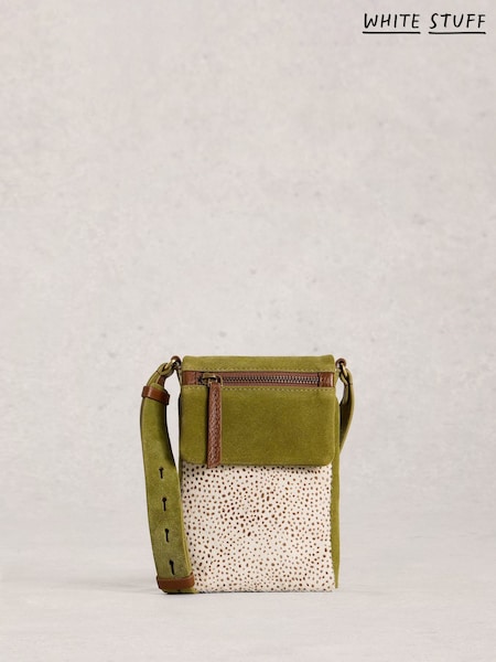 White Stuff Green Tiggy Phone Bag (V60209) | £49