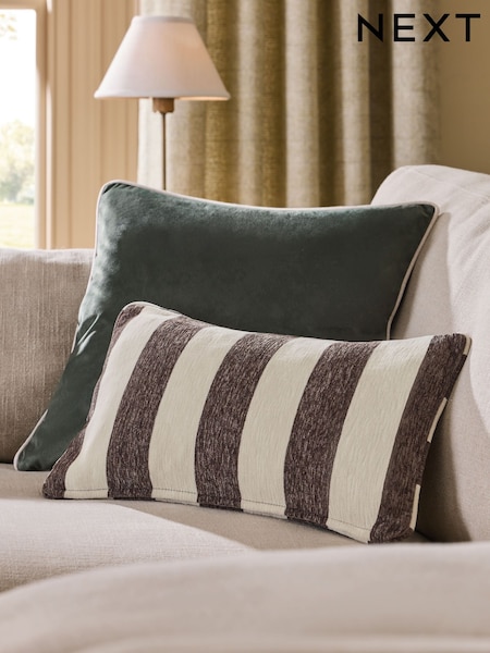 Chenille Stripe Cushion