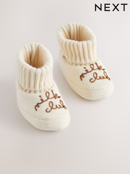 Neutral Milk Club - Baby Sock Top Boot Shoes (0-18mths)