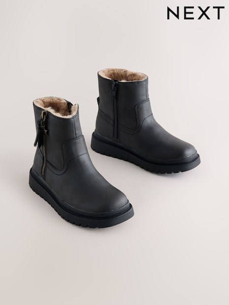 Black - Tassel Boots